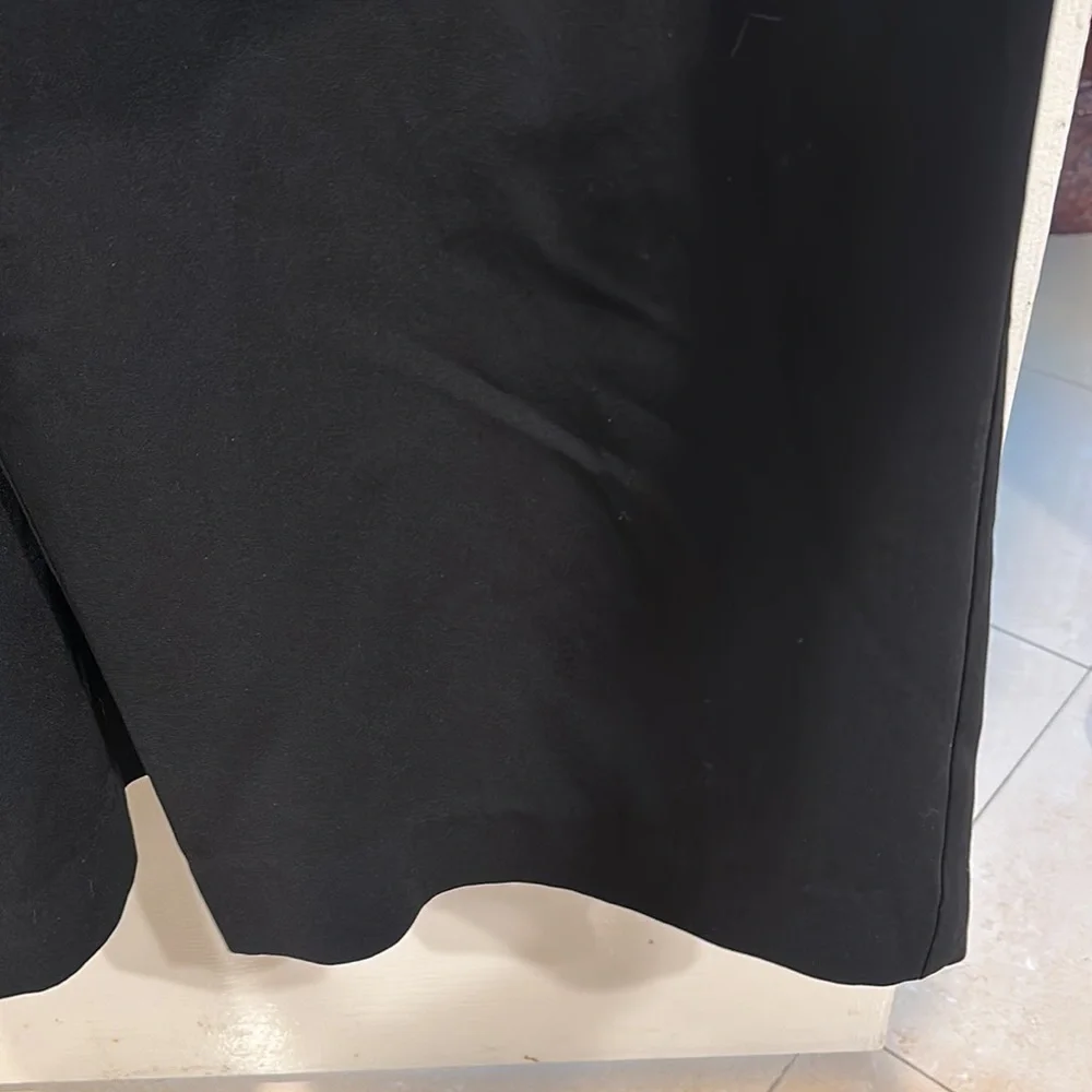 Cinq à Sept Black Billie Belted Jumpsuit Sleeveless Flare Cuff Pants - Picture 4 of 7